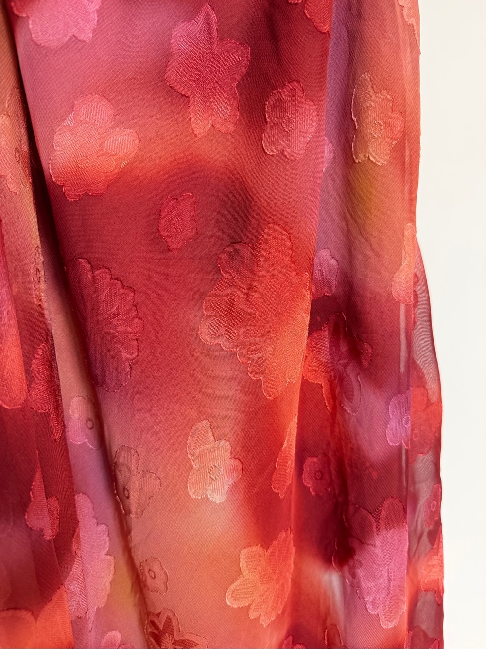12th Tribe Maris Plum Floral Maxi Dress - Picture 6 of 7